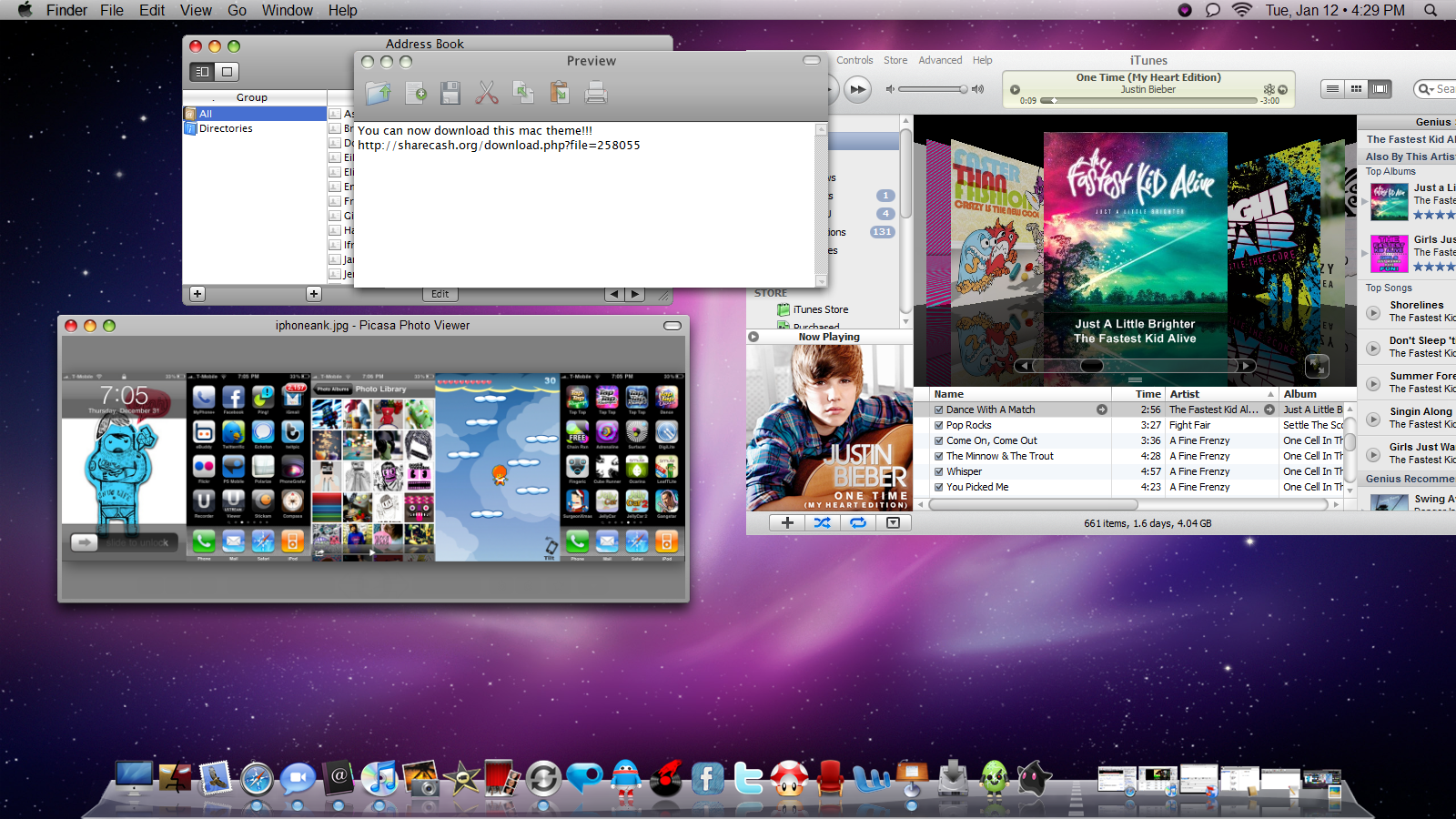 Apple Mac Theme For Windows 7 Free Download